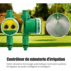 LUCKY-88 Contrôleur D'irrigation Automatique De Jardin Extérieur -Arrosage automatique Soldes 65803447 2