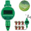 PESCE Minuterie D'arrosage Automatique, Minuterie, Minuterie, écran LCD, Numérique Irrigation Automatique Gain De Temps Avec Housse De Protection étanche Pour L'agriculture De Serre De Jardin -Arrosage automatique Soldes 65881968 1