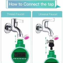 PESCE Minuterie D'arrosage Automatique, Minuterie, Minuterie, écran LCD, Numérique Irrigation Automatique Gain De Temps Avec Housse De Protection étanche Pour L'agriculture De Serre De Jardin 10 PESCE Minuterie D'arrosage Automatique, Minuterie, Minuterie, écran LCD, Numérique Irrigation Automatique Gain De Temps Avec Housse De Protection étanche Pour L'agriculture De Serre De Jardin -Arrosage automatique Soldes 65881968 4