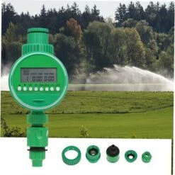DONTODENT Minuterie D'arrosage Automatique, Minuterie De Robinet, Minuterie D'irrigation De Jardin, Robinet Programmable, Robinet Automatique 3/4 1/2, Contrôleur De Système D'irrigation De Jardin Be -Arrosage automatique Soldes 65955891 4