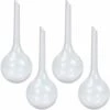 MONLY Arrosoir Automatique Des Plantes De Vacances Appareils D'arrosage Système D'arrosage Pour Fleurs Jardin (S+Transparent) 4 Pcs