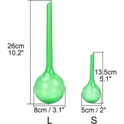 MONLY Arrosoir Automatique Des Plantes De Vacances Appareils D'arrosage Système D'arrosage Pour Fleurs Jardin (S+Transparent) 4 Pcs -Arrosage automatique Soldes 66080334 3
