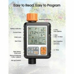 BENOBBY KIDS Système De Minuterie Numérique De Contrôle D'arrosage De Cour De Jardin De Robinet D'eau D'irrigation Automatique 7 BENOBBY KIDS Système De Minuterie Numérique De Contrôle D'arrosage De Cour De Jardin De Robinet D'eau D'irrigation Automatique -Arrosage automatique Soldes 66717593 3