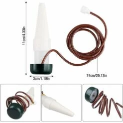 GRID COOL Système Darrosage Automatique Des Enjeux Darrosage, 6 Pièces Abreuvoir Automatique Pour Plantes, Abreuvoir Pour Plantes De Vacances, Système Dirrigation Des Plantes Dintérieur -Arrosage automatique Soldes 66757505 2