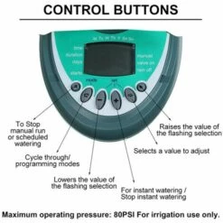 LIFCAUSAL Minuterie D'arrosage De Jardin Minuterie D'eau D'irrigation Automatique Pour Système De Contrôleur D'irrigation De Jardin à La Maison 9 LIFCAUSAL Minuterie D'arrosage De Jardin Minuterie D'eau D'irrigation Automatique Pour Système De Contrôleur D'irrigation De Jardin à La Maison -Arrosage automatique Soldes 66857154 3