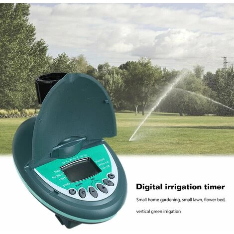 LIFCAUSAL Minuterie D'arrosage De Jardin Minuterie D'eau D'irrigation Automatique Pour Système De Contrôleur D'irrigation De Jardin à La Maison 7 LIFCAUSAL Minuterie D'arrosage De Jardin Minuterie D'eau D'irrigation Automatique Pour Système De Contrôleur D'irrigation De Jardin à La Maison – Image 5