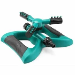 OCXIN Arroseur De Pelouse Réglable Rotatif à 360 ° Automatique Arroseur De Jardin Angle De Pulvérisation Réglable Et Distance Arroseur D'eau à 3 Bras Pour Jardin Pelouse Cour Fleur Herbe Plante Parc -Arrosage automatique Soldes 66859670 3