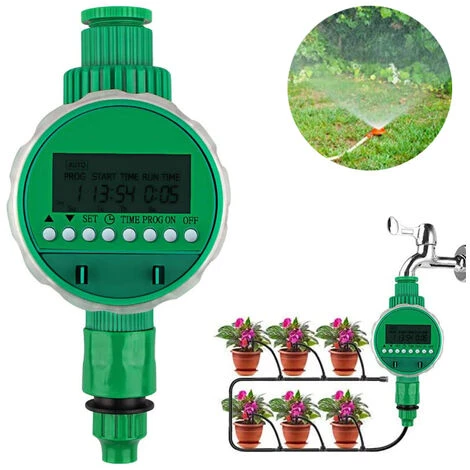 ABCRITAL Minuterie D'Arrosage Automatique, Minuterie, Minuterie, Écran Lcd, Irrigation Numérique Automatique À Gain De Temps Avec Couvercle De Protection Étanche Pour L'Agriculture En Serre De Jardin 3 ABCRITAL Minuterie D'Arrosage Automatique, Minuterie, Minuterie, Écran Lcd, Irrigation Numérique Automatique À Gain De Temps Avec Couvercle De Protection Étanche Pour L'Agriculture En Serre De Jardin