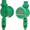 DENUOTOP Minuterie Arrosage Automatique, Minuterie De Robinet, Minuterie D'irrigation De Jardin, Robinet Programmable, Robinet Automatique 3/4 1/2, Contrôleur De Système D'irrigation Pour Jardin