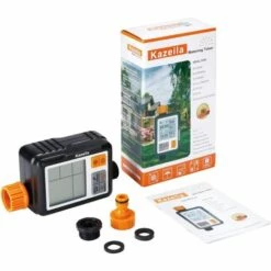 OCXIN Irrigation Ordinateur Irrigation Horloge Numérique Programmable Jardin Pelouse Robinet Ordinateur Raccord De Tuyau Arrosage Horloge Système D'irrigation Contrôleur Irrigation Automatique -Arrosage automatique Soldes 67279698 5