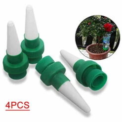 PREMIER Dispositif D'arrosage De Fleurs Sans Fil Bouteille De Coke Dispositif D'infiltration D'eau En Ceramique Dispositif D'arrosage Paresseux Arrosage Goutte A Goutte Automatique 4 Pieces -Arrosage automatique Soldes 67326524 2