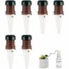 YEURIé 6 Pièces Arrosage Stakes Plante D'irrigation D'eau Distributeur Appareil D'arrosage Automatique Des Plantes Pour D'intérieur Et D'extérieur En Pot De Jardin Suspendues -Arrosage automatique Soldes 67355134 1