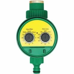 YEURIé Imperméable Programmateur Minuterie Arrosage Automatique Contrôleur D'irrigation Minuteur Arroseur Digital Multifonction Pour Jardins, Légumes, Pelouses Et Fermes - Automatique Et Rapide