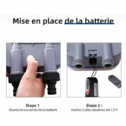 JOORRT Arrosage De Jardin Avec 2 Sorties - Minuteur D'arrosage -Arrosage automatique Soldes 67688660 5