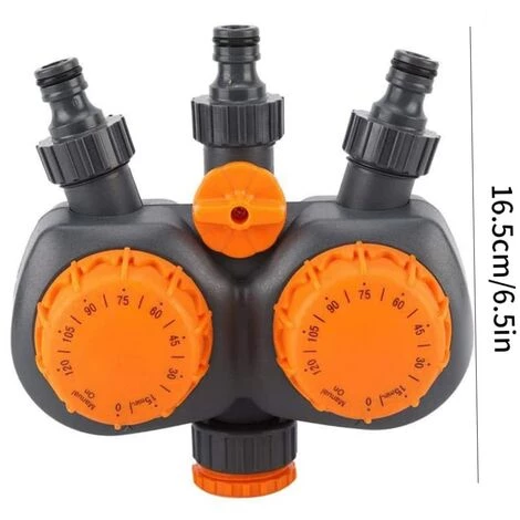 FLYME Timer De L'eau Garden De Jardin Contrôleur De La Minuterie Pour La Plante De Jardin Balcon Irrigation D'irrigation Temporaire D'eau Jardin Timer En Arrosage 4 FLYME Timer De L'eau Garden De Jardin Contrôleur De La Minuterie Pour La Plante De Jardin Balcon Irrigation D'irrigation Temporaire D'eau Jardin Timer En Arrosage – Image 2