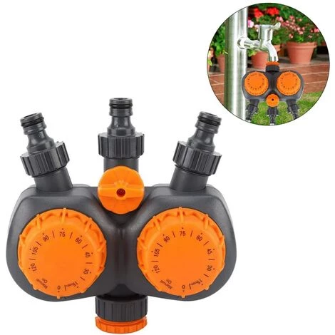 FLYME Timer De L'eau Garden De Jardin Contrôleur De La Minuterie Pour La Plante De Jardin Balcon Irrigation D'irrigation Temporaire D'eau Jardin Timer En Arrosage 6 FLYME Timer De L'eau Garden De Jardin Contrôleur De La Minuterie Pour La Plante De Jardin Balcon Irrigation D'irrigation Temporaire D'eau Jardin Timer En Arrosage – Image 4