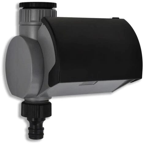 VidaXL Minuterie électronique D'arrosage Automatique à Seule Sortie - Noir 6 VidaXL Minuterie électronique D'arrosage Automatique à Seule Sortie - Noir – Image 4